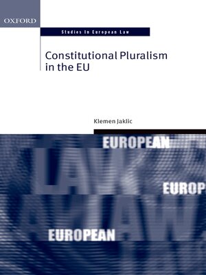 cover image of Constitutional Pluralism in the EU